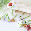 Mundgeblasene Glasblumen, Wohndekoration