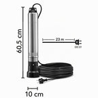 Tiefbrunnenpumpe TDP 370 E, Förderstrom 5100 l/h, Leistung 700 W, Förderhöhe 40 m, Energieklasse A