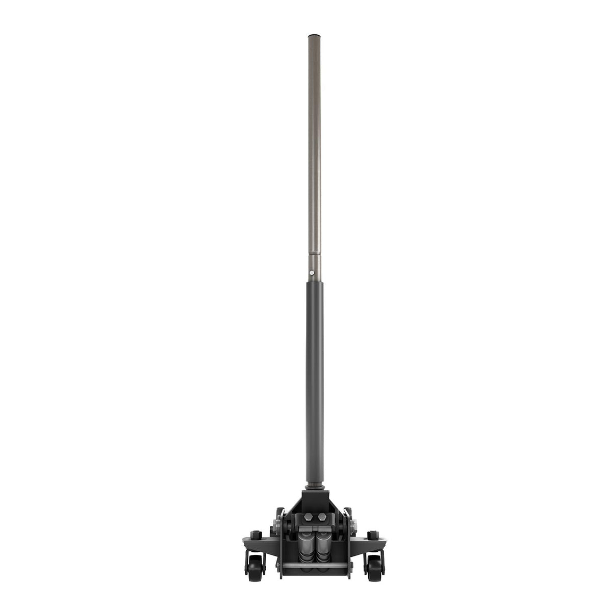 RH216 Rangierwagenheber 2,5 t Hubkraft Höhe min 75 mm max 500 mm Chassislänge 685 mm 32 kg schwarz silber