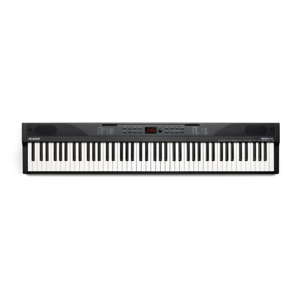 Recital Play 88 Tasten Keyboard Piano Bundle mit vollwertiger Klaviatur ideal für Anfänger und Musikunterricht