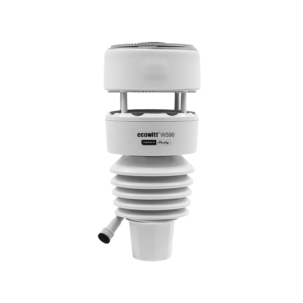 Intelligente Wetterstation WS90 mit Bluetooth und Zigbee Konnektivität für präzise Wetterbeobachtung