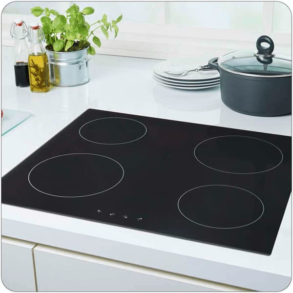 Einbauherdset BIC3-IGKIX-2 Edelstahlblende Glaskeramikkochfeld 60cm 3 Ofenfunktionen Energieeffizienzklasse A