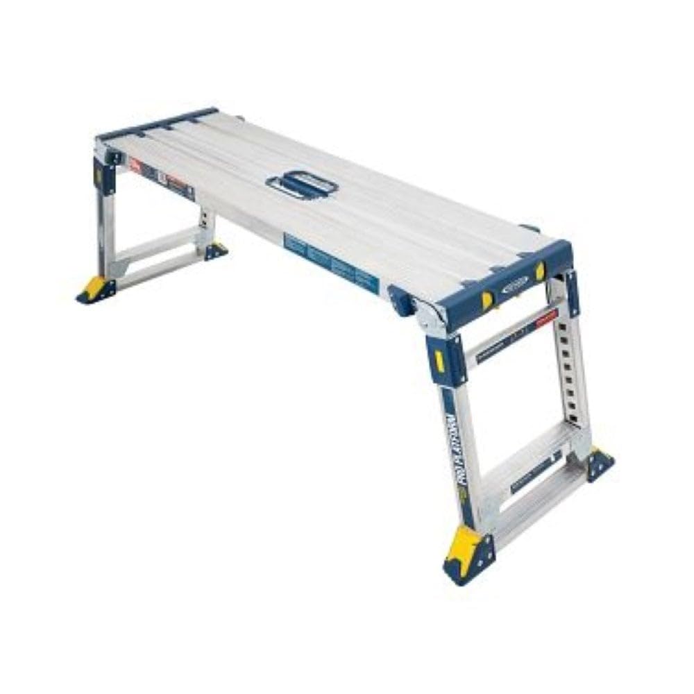 79023 verstellbare Pro Arbeitsbühne Work Access Silber Einheitsgröße Arbeitsplattform für Leitern