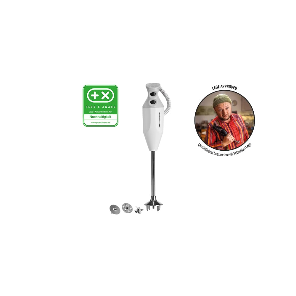 Stabmixer Zauberstab P 200 Profi 200W 2 Stufen 17000 U/min ergonomisch robust mit Zubehör