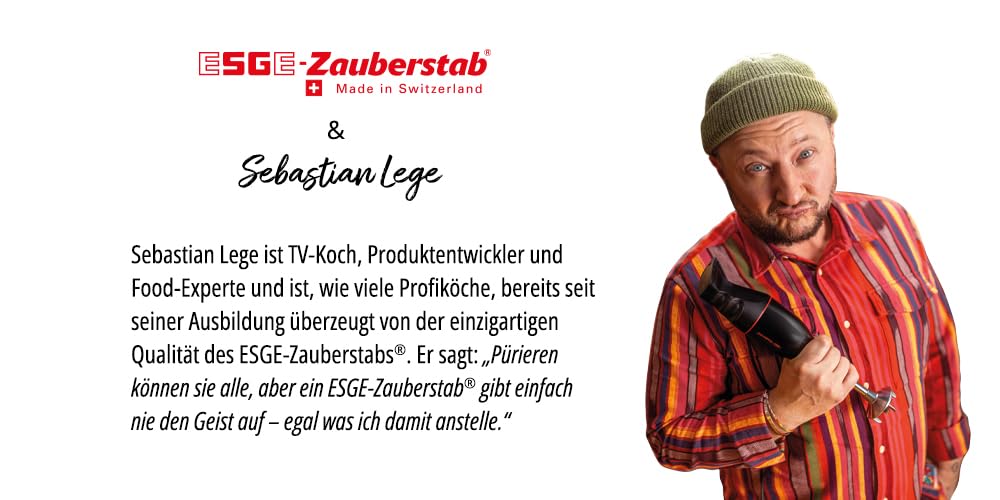 Stabmixer Zauberstab P 200 Profi 200W 2 Stufen 17000 U/min ergonomisch robust mit Zubehör