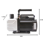 Vakuumpumpe und Manometer Set für HVAC AC Kältemittelaufladung an Klimaanlagen ideal für R410A R22 R407C
