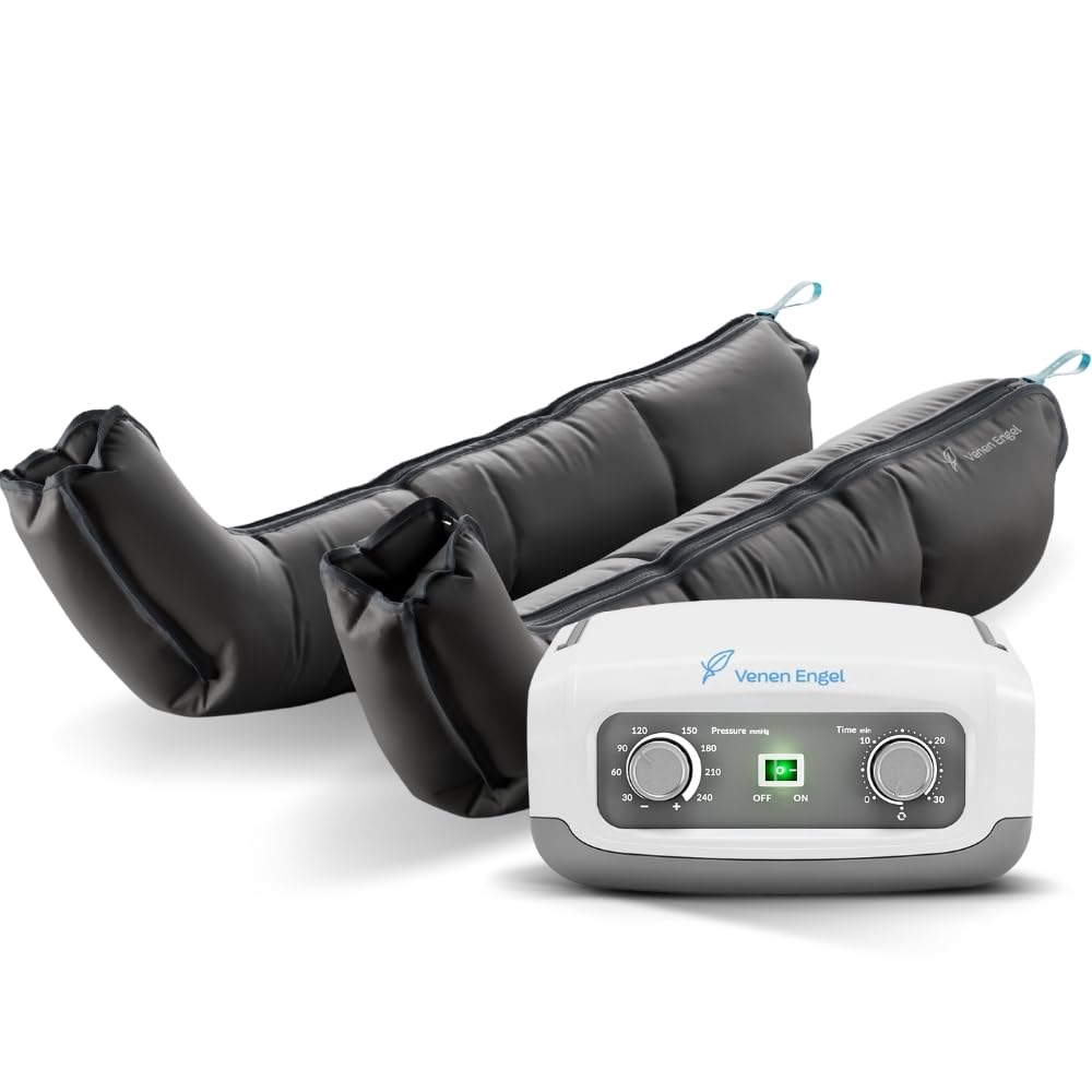 Beinmassagegerät 4 Basic Beinmanschetten 4 Luftkammern 1 Massageprogramm gegen Cellulite fördert Durchblutung