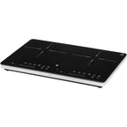 Doppelinduktionskochfeld Kult X, 3500 W, 28 cm, Topferkennung, Touchdisplay, Glaskeramik, 8 Stufen, Timer