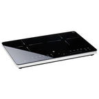 Doppelinduktionskochfeld Kult X, 3500 W, 28 cm, Topferkennung, Touchdisplay, Glaskeramik, 8 Stufen, Timer