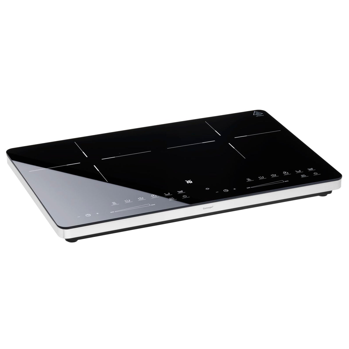 Doppelinduktionskochfeld Kult X, 3500 W, 28 cm, Topferkennung, Touchdisplay, Glaskeramik, 8 Stufen, Timer