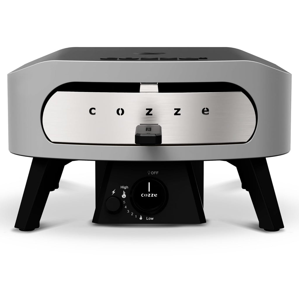 Pizzaofen Gas 13 Zoll Outdoor 50 mbar Tischpizzaofen mit Regulator für Pizzen Energieklasse A++