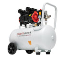 Flüsterkompressor Druckluftkompressor Silent 69 dB SW 425/10 Pro ölfrei 10 bar 50 L Kessel 1100 W
