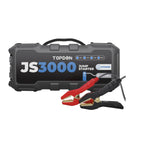 JS3000 Starthilfe Powerbank für Pkw mit 3000A Spitzenstrom für 9L Benzinmotoren und 7L Dieselmotoren