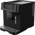 KVA 6230 Kaffeevollautomat 19 Bar Pumpendruck Edelstahlmahlwerk Milchaufschäumer 2L Wassertank Schwarz Silber