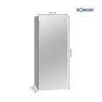 Getränkekühlschrank ohne Gefrierfach 242L Energieklasse E 143cm 5 Ablagen 0°C bis 8°C leise 40dB VS 7316.1