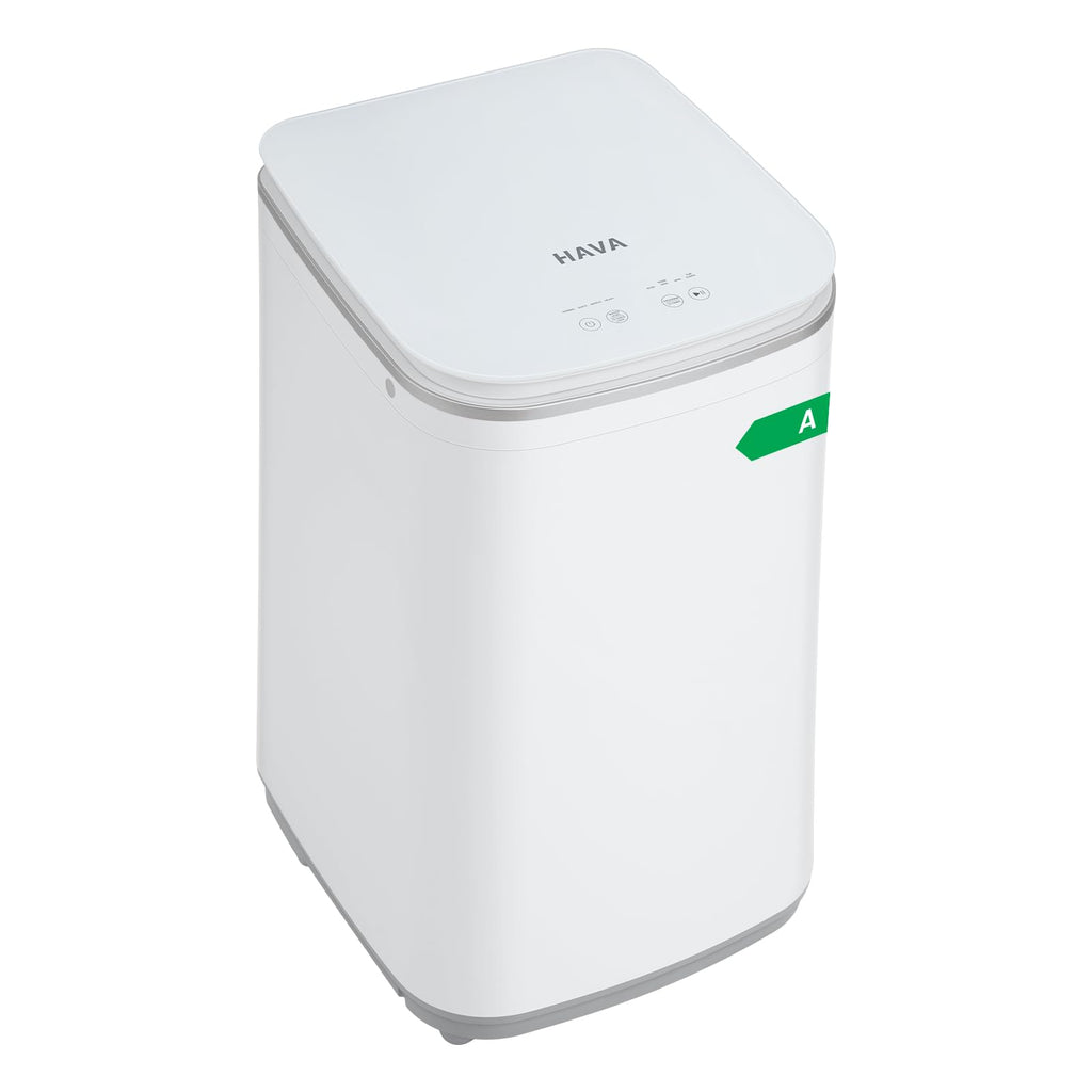 Mini Waschmaschine 3 kg Fassungsvermögen kleine Waschmaschine Energieklasse A für kleine Haushalte