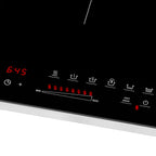 Doppelinduktionskochfeld Kult X, 3500 W, 28 cm, Topferkennung, Touchdisplay, Glaskeramik, 8 Stufen, Timer