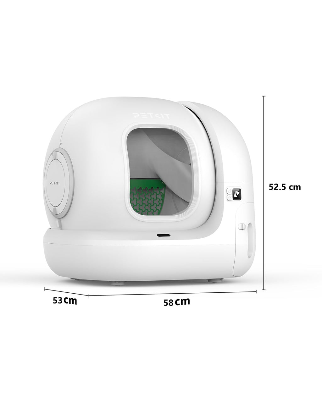 Pura Max 2 selbstreinigende Katzentoilette 76L xSecure Geruchsbeseitigung Appsteuerung für mehrere Katzen
