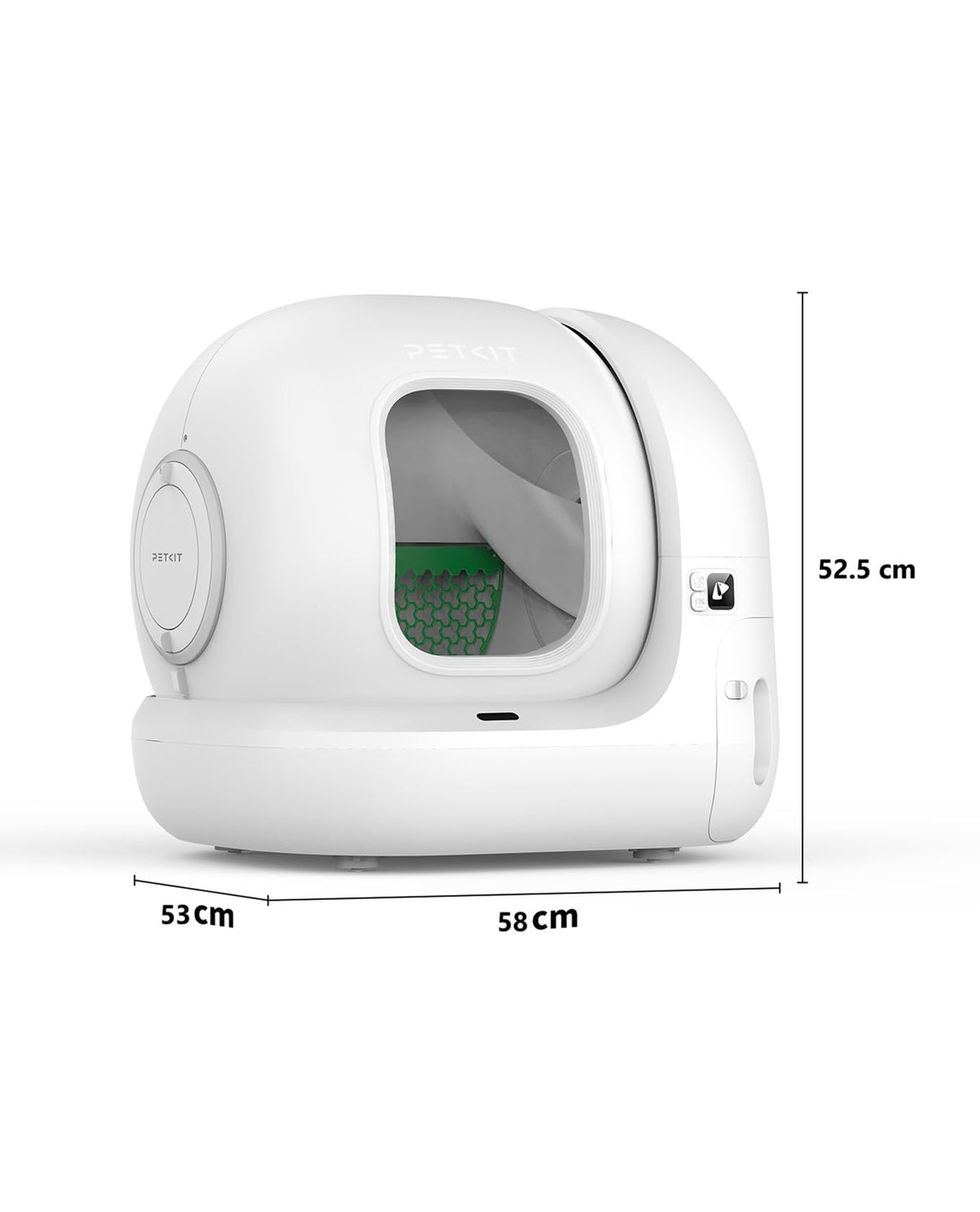 Pura Max 2 selbstreinigende Katzentoilette 76L xSecure Geruchsbeseitigung Appsteuerung für mehrere Katzen