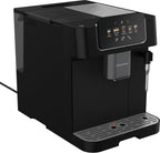 KVA 6230 Kaffeevollautomat 19 Bar Pumpendruck Edelstahlmahlwerk Milchaufschäumer 2L Wassertank Schwarz Silber