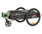 Hundeanhänger Fahrradanhänger Buggy bis 45 kg faltbar leicht stabil mit Sicherheitsleine Reflektoren Cruvado