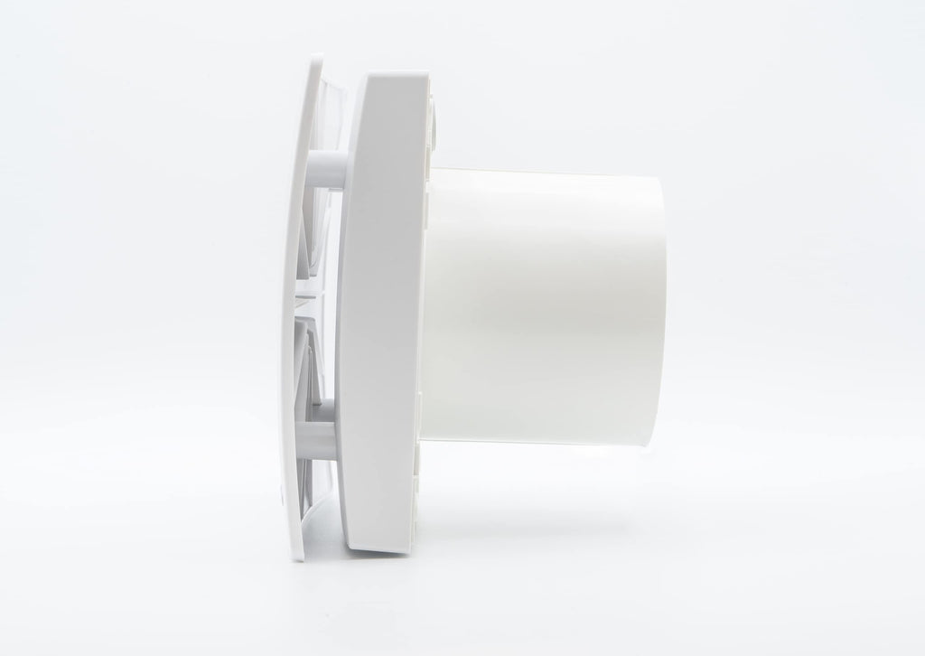 ECA 100 ipro H Feuchtevollautomatik zweistufiger Kleinraumventilator für Bad Dusche Saunavorraum Waschküche