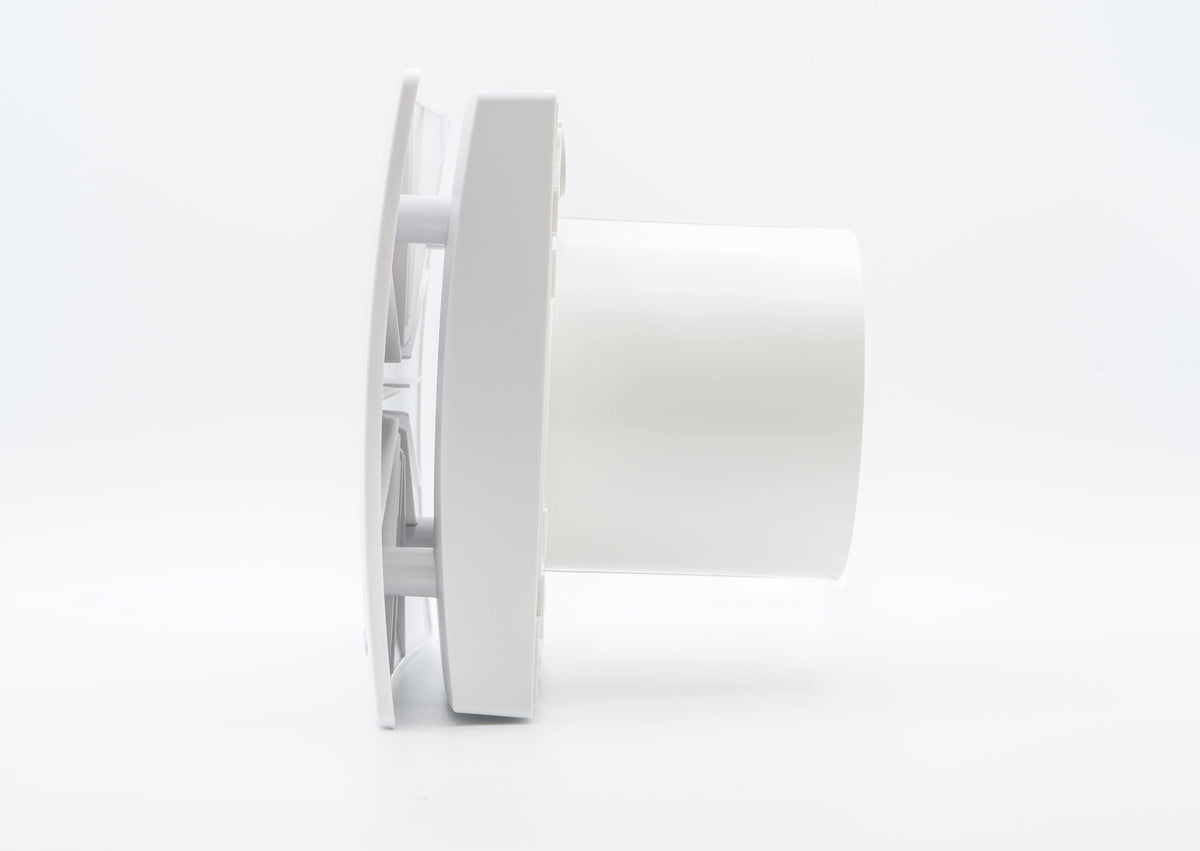 ECA 100 ipro H Feuchtevollautomatik zweistufiger Kleinraumventilator für Bad Dusche Saunavorraum Waschküche