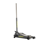 RH216 Rangierwagenheber 2,5 t Hubkraft Höhe min 75 mm max 500 mm Chassislänge 685 mm 32 kg schwarz silber