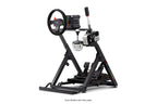 Racing Simulator Wheel Stand 2.0, Adjustable Height and Angle, Foldable Steel Frame with Shifter Mount