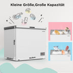 200L freistehende Gefriertruhe Energieklasse A