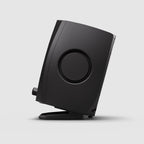 D3V aktive Desktop Studiomonitor Lautsprecher mit eingebautem Verstärker für Nahfeldmonitoring in Schwarz