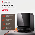 Saros 10R Komplettset 2 in 1 Saugroboter mit Wischfunktion inklusive Wischmopp und Ladestation