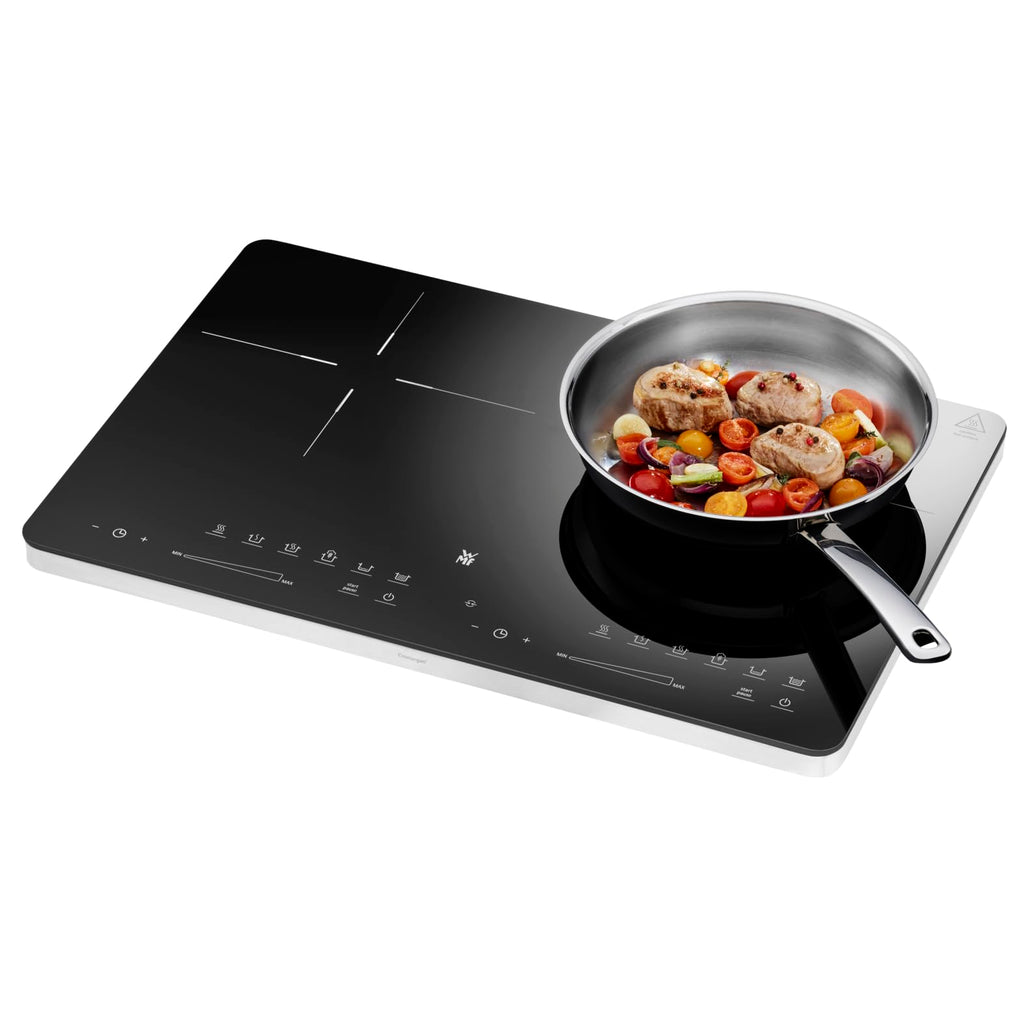 Doppelinduktionskochfeld Kult X, 3500 W, 28 cm, Topferkennung, Touchdisplay, Glaskeramik, 8 Stufen, Timer