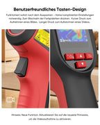 Kompakte Wärmebildkamera E02 SuperIR 240x240 20Hz Minus20°C bis 400°C mit Laserpointer und visueller Kamera