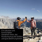Klettersteig Komplettset Attac Evo Toxo 3.0 mit Karabinern und Bandfalldämpfer für Bergsteiger und Kletterer