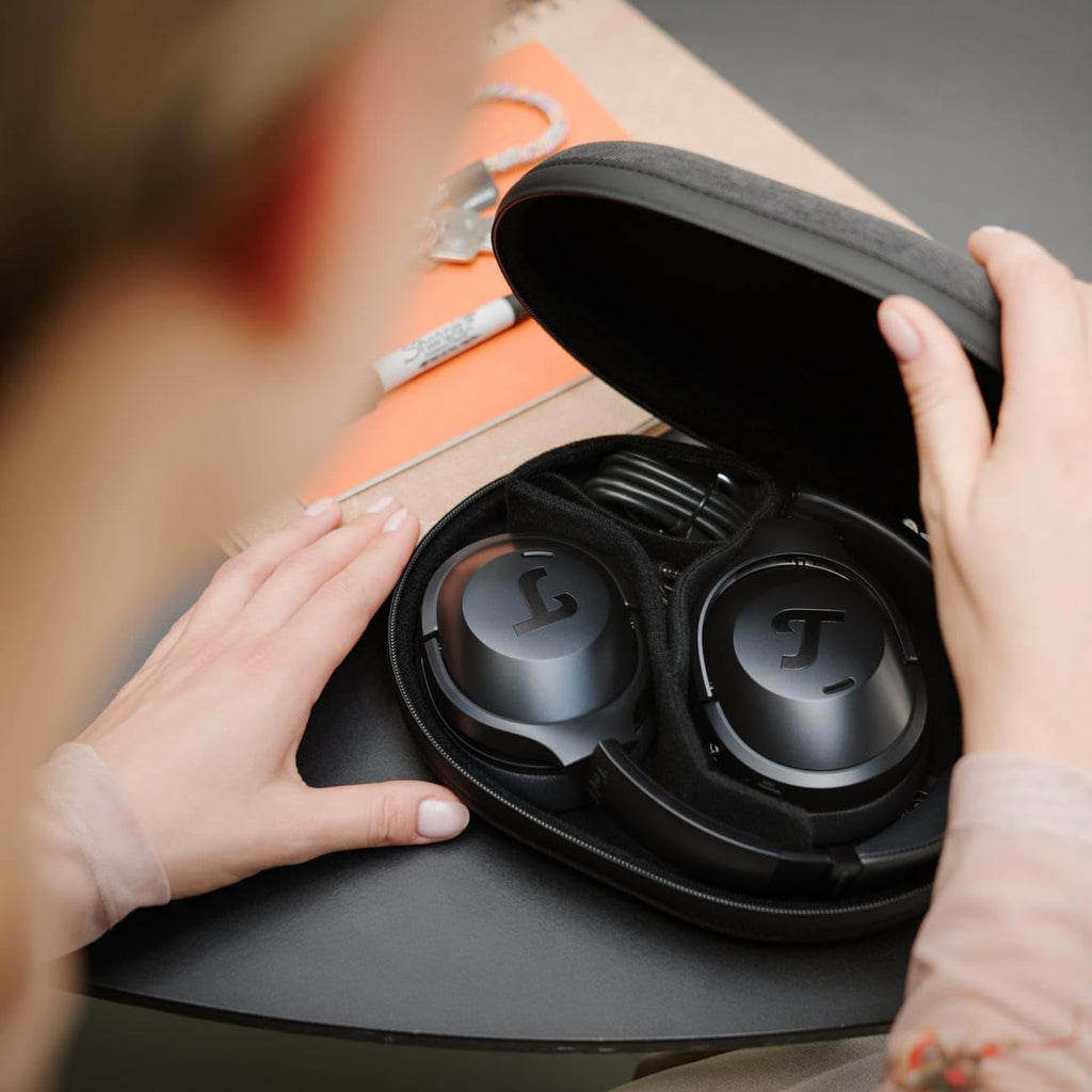 Real Blue NC 3 Over Ear Bluetooth Kopfhörer mit aktiver Geräuschunterdrückung kabellos und komfortabel