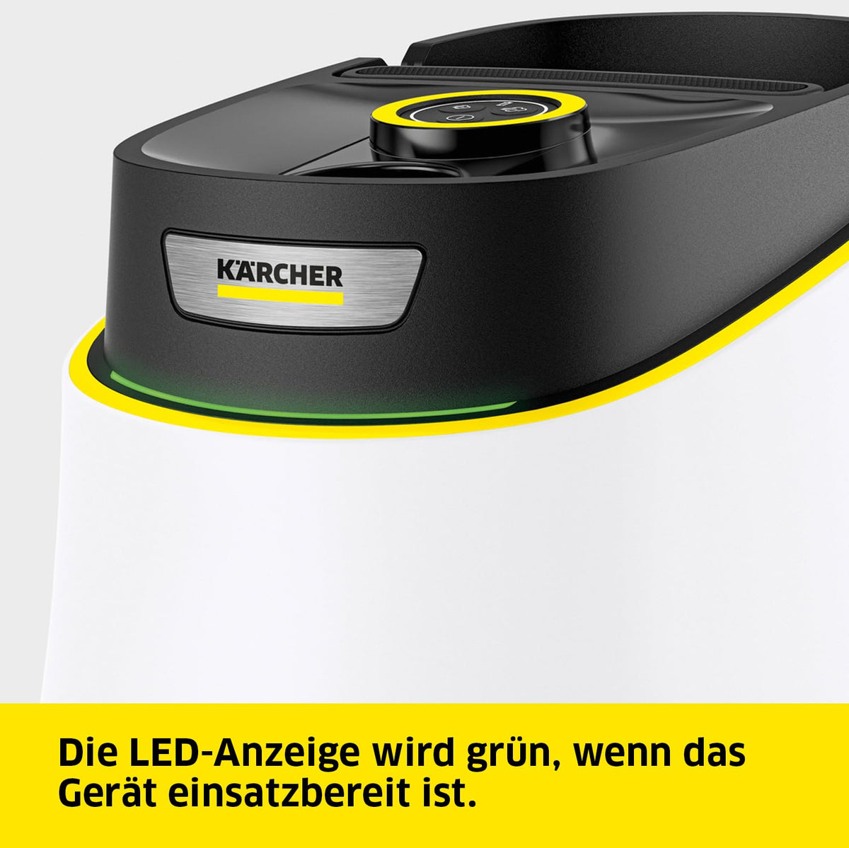 Leistungsstarker Dampfreiniger SC 3 Deluxe mit 3,5 bar Dampfdruck und nur 30 s Aufheizzeit