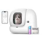 Pura Max 2 selbstreinigende Katzentoilette 76L App Steuerung Geruchsbeseitigung xSecure für mehrere Katzen N50