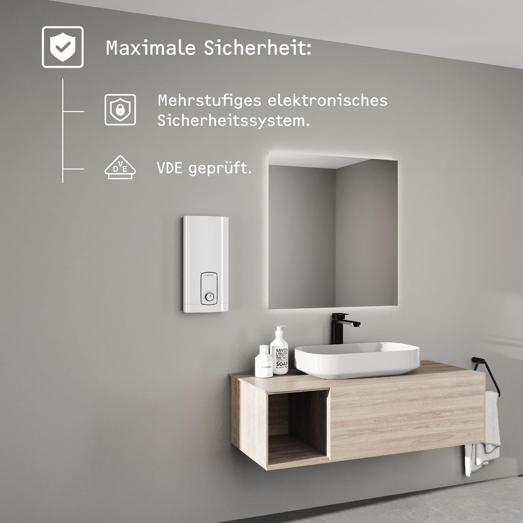 Elektronischer Durchlauferhitzer DHB 18/21/24 ST Trend, 3i Technologie, 204202 Energieklasse A