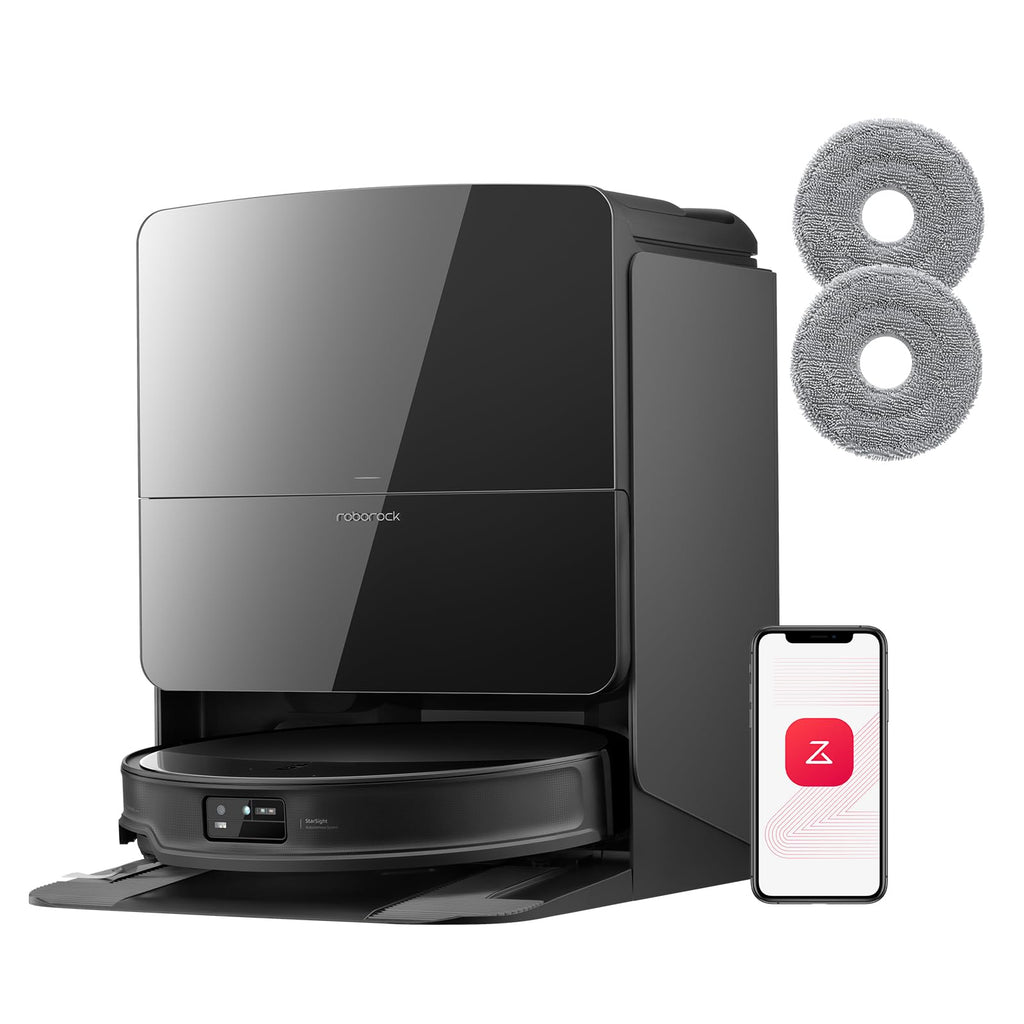 Saros 10R Komplettset 2 in 1 Saugroboter mit Wischfunktion inklusive Wischmopp und Ladestation