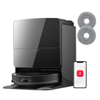 Saros 10R Komplettset 2 in 1 Saugroboter mit Wischfunktion inklusive Wischmopp und Ladestation