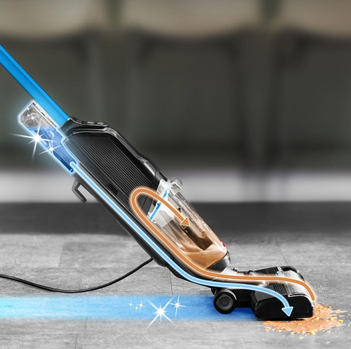 CrossWave HF2 Nasssauger und Trockensauger mit Kabel zum Reinigen von Hartböden und Teppichen 3845N