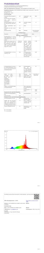 Pendelleuchte mit smarter Segmentierungskontrolle RGBIC und Weißlicht Energieeffizienzklasse G