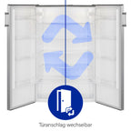 Getränkekühlschrank ohne Gefrierfach 242L Energieklasse E 143cm 5 Ablagen 0°C bis 8°C leise 40dB VS 7316.1