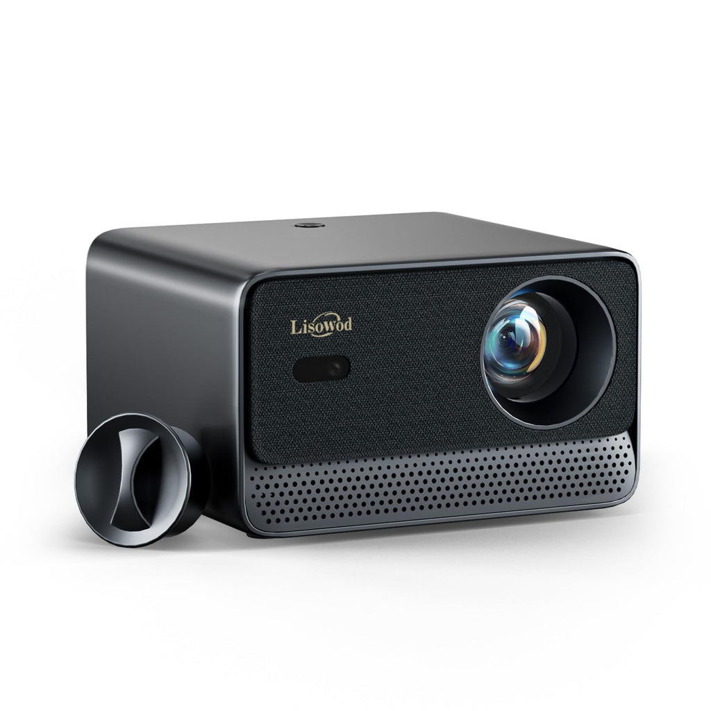 Beamer 4K Heimkinoprojektor kompatibel, 1080P, Autofokus, HDMI CEC
