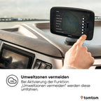 LKW Navi GO Expert Plus 7 Zoll Routenführung POIs für große Fahrzeuge, Traffic inklusive, Weltkarten