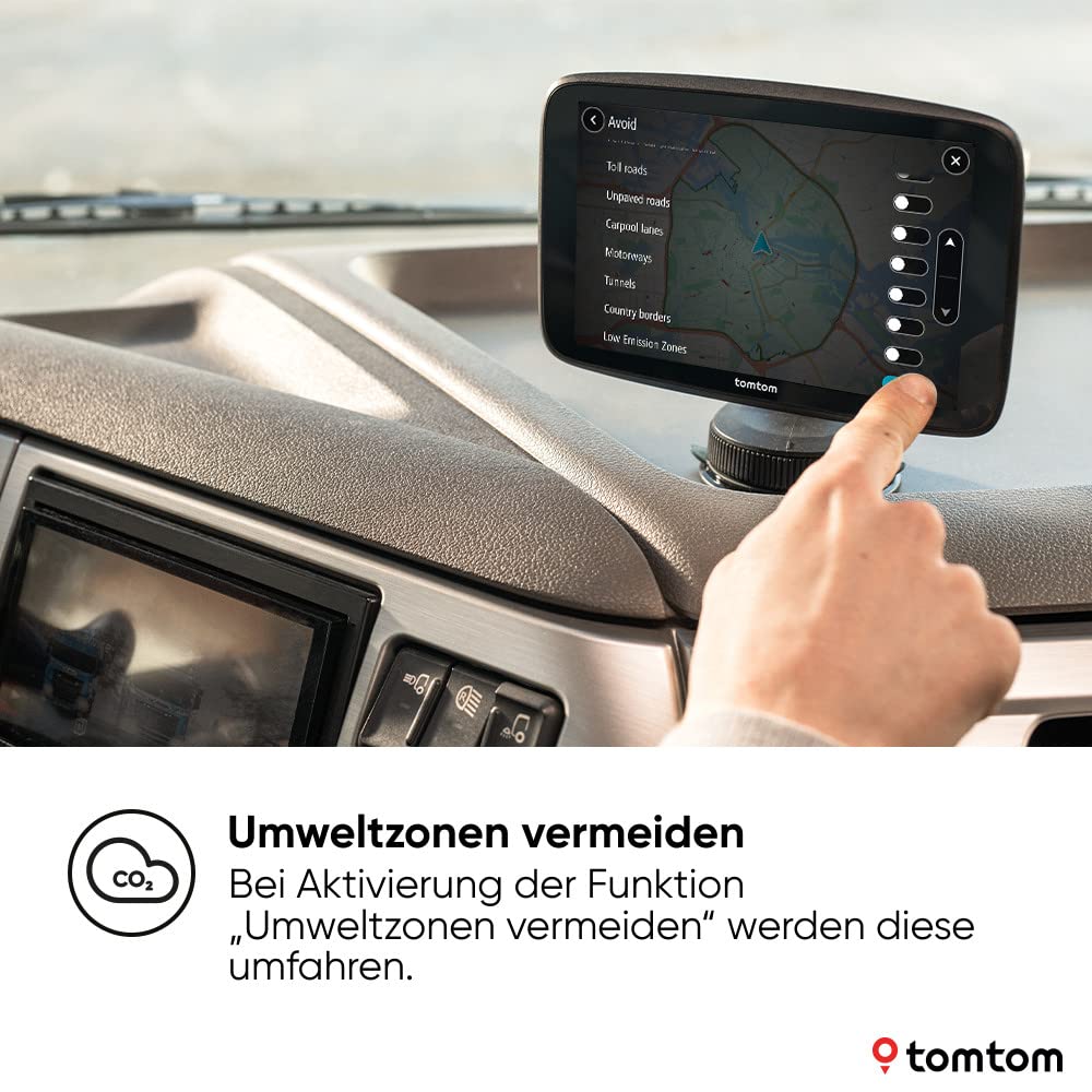 LKW Navi GO Expert Plus 7 Zoll Routenführung POIs für große Fahrzeuge, Traffic inklusive, Weltkarten