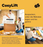 Lattenrost und Boxspringbett Addon elektrisch verstellbarer Lift für Matratzen alle Betten Motor Handschalter