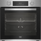 Einbaubackofen BBIM12300X b300 60 cm 72 l Dampfreinigung SteamShine 8 Heizarten AeroPerfect Energieklasse A