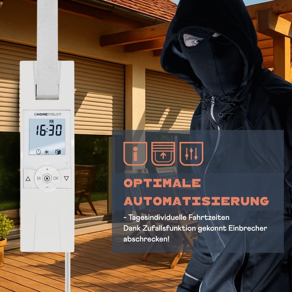 Premium Unterputz Gurtwickler für Rollläden mit automatischer Arretierung und hochwertiger Qualität